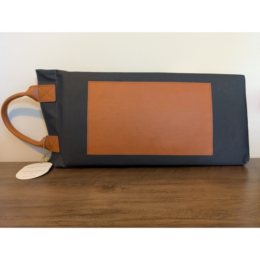 Threshold Garden Kneeler Pad with Handle - Black / Brown - New With Tags